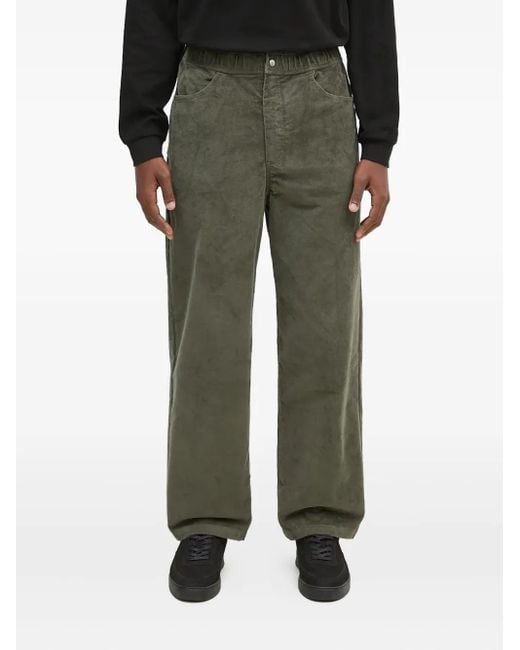 Pantalones con cinturilla elástica Norse Projects de hombre de color Green
