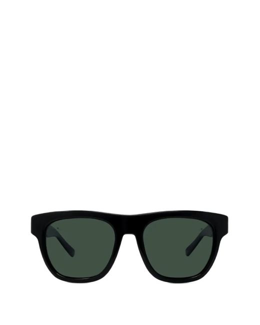 Vuarnet Black Rectangle Frame Sunglasses