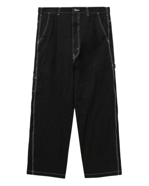 Pantalon À Coutures Contrastantes Comme des Garçons pour homme en coloris Black