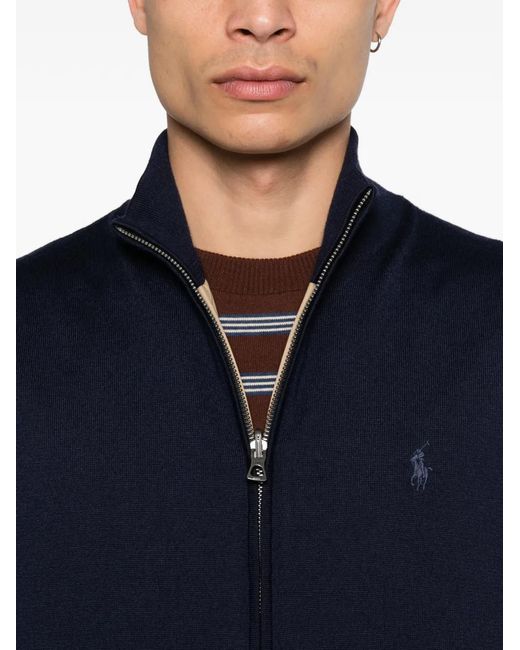Polo Ralph Lauren Blue Reversible Gilet for men