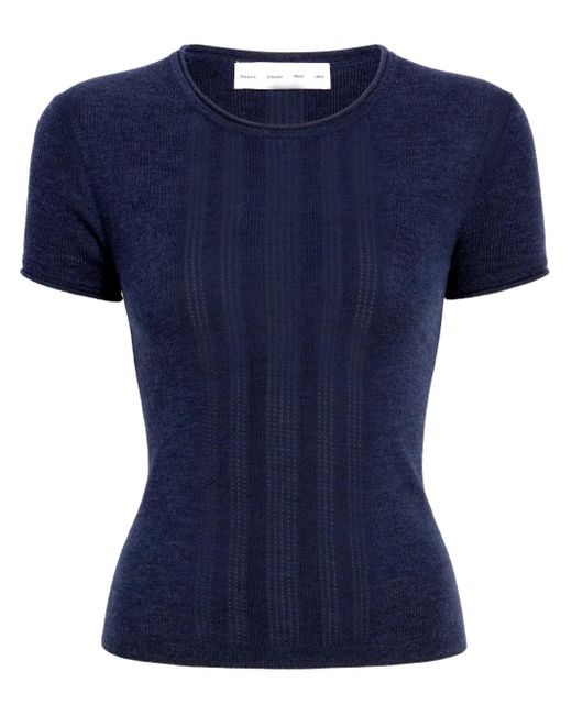 Proenza Schouler ニット Tシャツ Blue