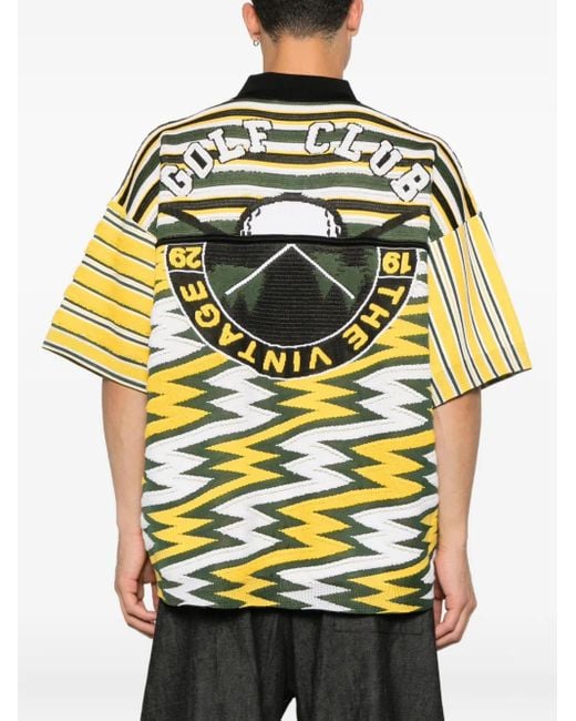 PDF Yellow Golf Polo Shirt for men