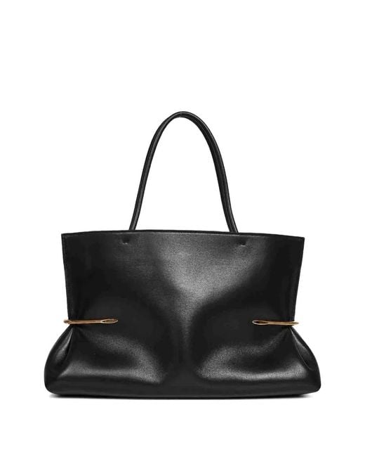Givenchy Black Sac Cabas À Anses Et Détails En Métal