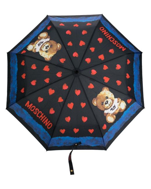 Moschino Paraplu Met Teddybeerprint in het Blauw | Lyst NL