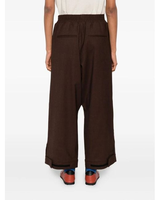 Plan C Brown Hose mit elastischem Bund