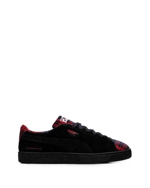 PUMA Black Legacy Suede Classic Sneakers for men