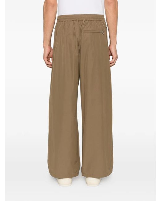 A.P.C. White Elasticated Trousers for men