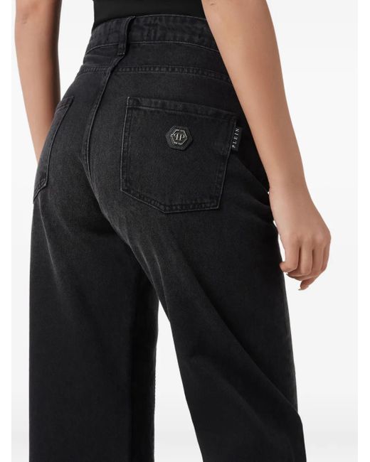 Philipp Plein ペイズリー ジーンズ Black