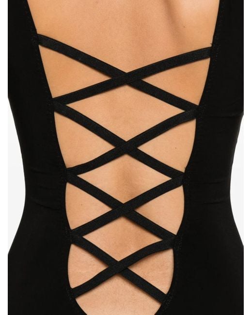 Norma Kamali Black Sleeveless Jumpsuit