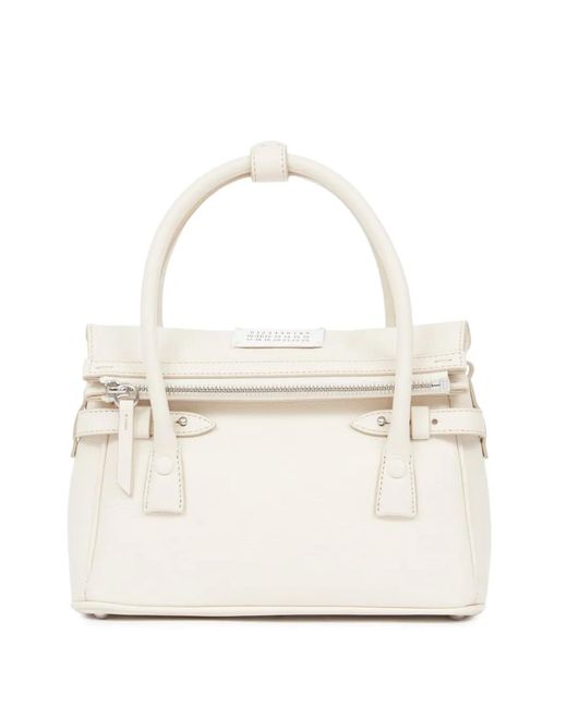 Maison Margiela White Small 5Ac East West Tote Bag