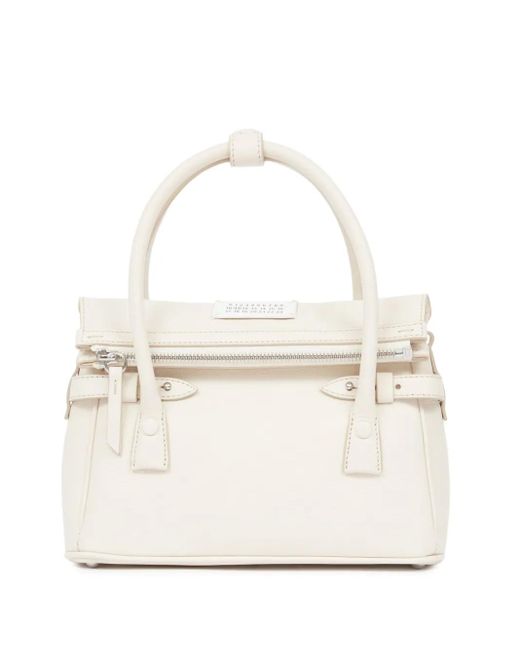 Maison Margiela 5ac East West トートバッグ S White