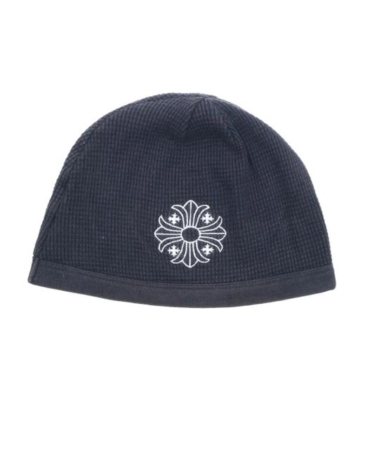 Chrome Hearts Blue Cross Thermal Beanie