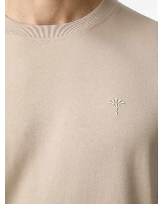 Joop! Natural Priamo Logo-Embroidered T-Shirt for men