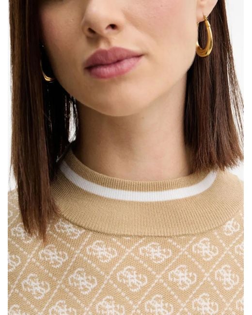 Guess Natural Long-Sleeve Mini Dress