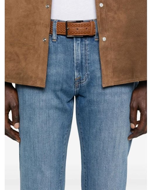 FRAME Blue Shie Shield Jeans for men