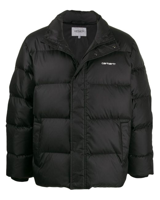 Carhartt WIP Black Deming Feather Down Jacket for men