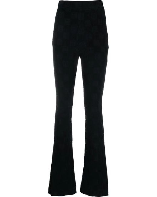 Ambush Flared Broek in het Black