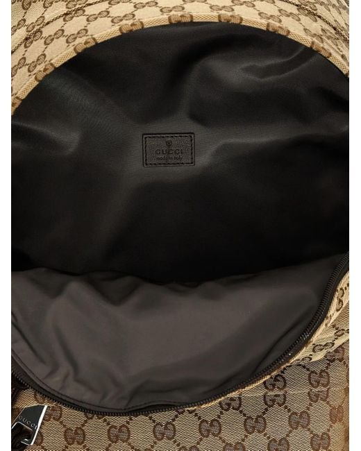 Gucci Mittelgroßer Rucksack mit GG-Monogramm in Natural für Herren