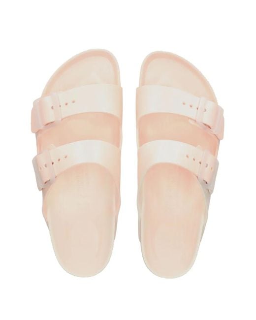 Birkenstock Pink Arizona Slides