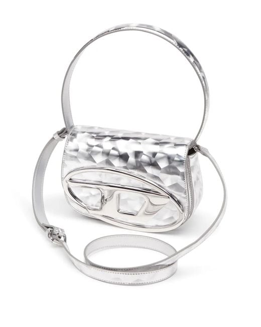 DIESEL シルバー 1dr バッグ Metallic