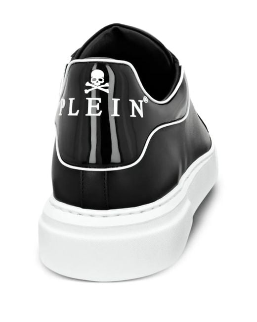 Philipp Plein Black Big Bang Runner Sneakers