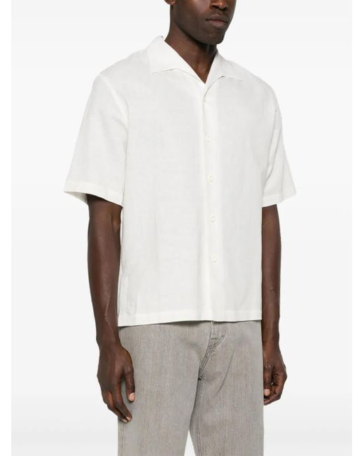 Sandro White Button-Up Shirt for men