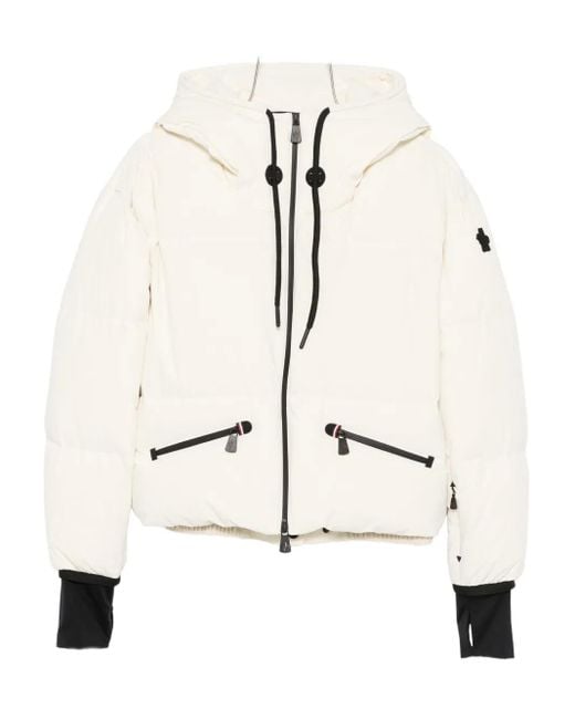 Moncler フーデッド ジップジャケット Natural