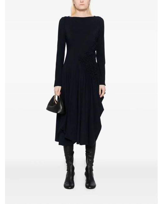 High Black Canticle Dress