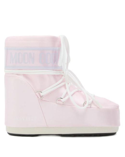 Moon Boot Icon Gewatteerde Laarzen in het Pink