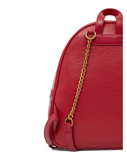 Liu Jo Red Quilted Backpack