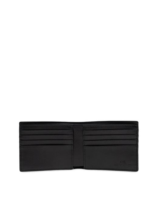 Etro Black Bifold Arnica Wallet for men