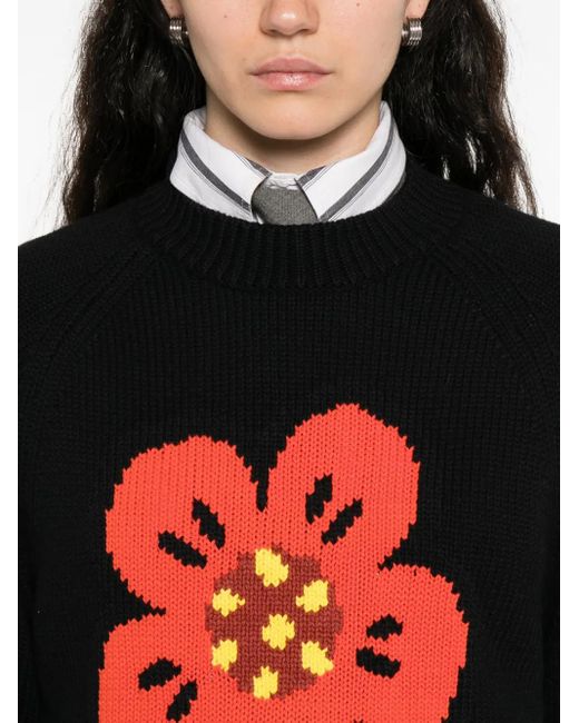 KENZO Trui Met Print in het Black