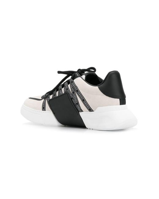 versace medusa low top sneakers