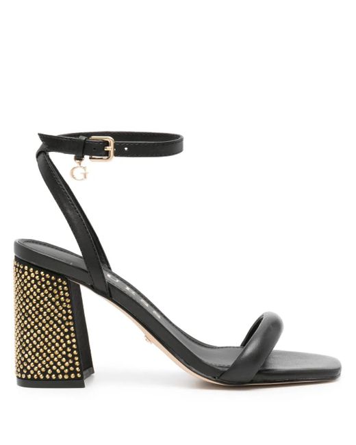 Guess Black Gelectra 95Mm Leather Sandals