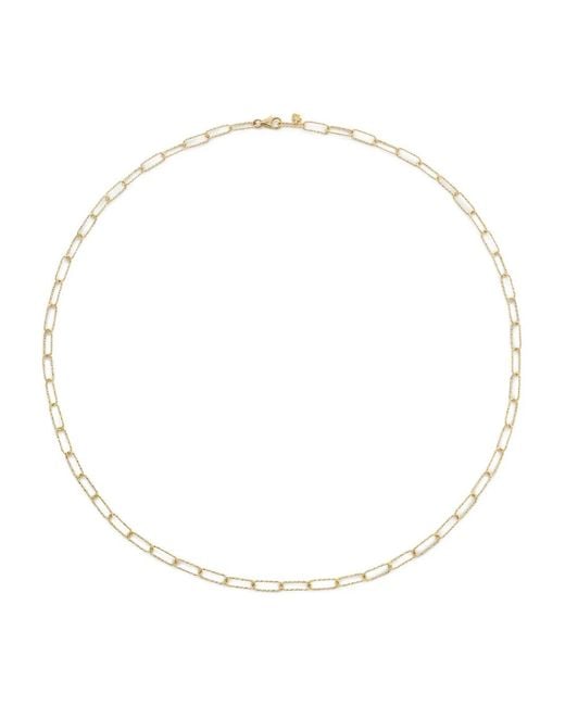 Monica Vinader White 14K Necklace
