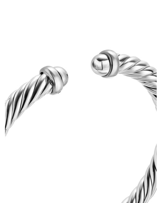Bracciale Cable Flex di David Yurman in White