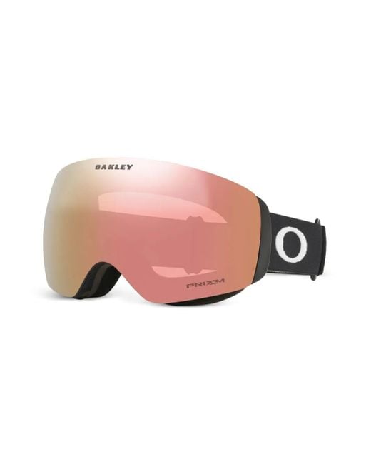 Oakley Pink Flight Deck Snow Goggles