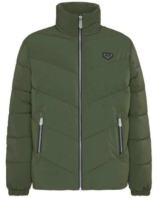 Philipp Plein Green Padded Jacket for men