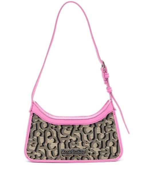Acne Platt ショルダーバッグ マイクロ Pink