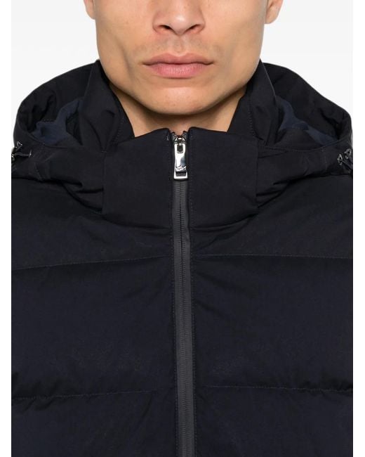 Paul & Shark Blue Down Jacket for men