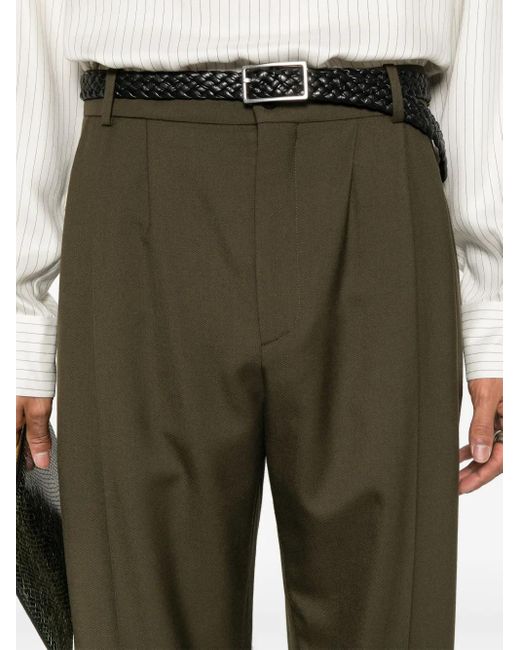Saint Laurent Green Wide Pant for men