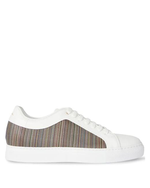 Paul Smith White Basso Sneakers for men