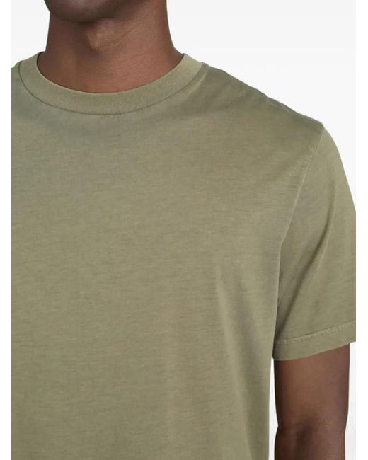FRAME Green Crew-Neck T-Shirt for men