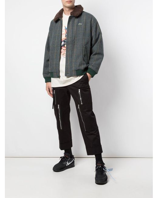 supreme plaid bomber jacket
