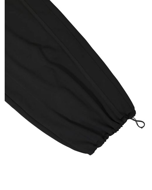 Vetements Black Wide-Leg Track Pants