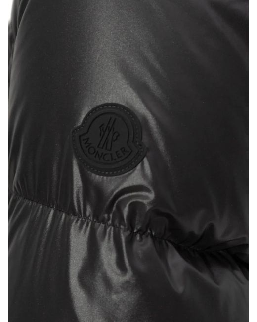 Moncler Black Wineck Down Jacket