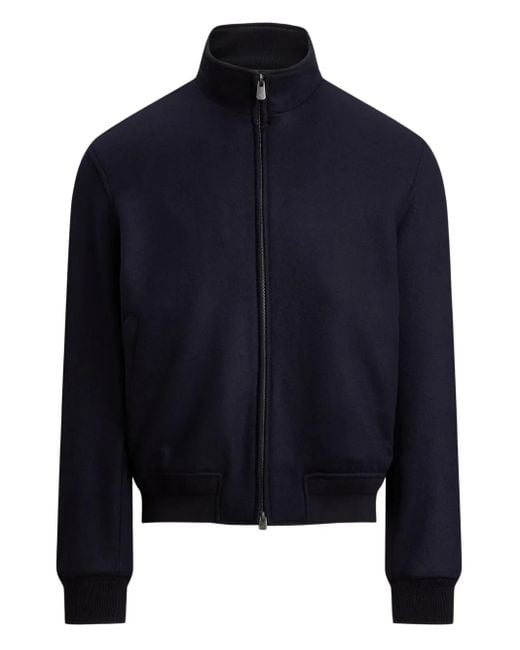 メンズ Ralph Lauren ジップアップ ボンバージャケット Blue