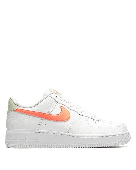 Nike White Air Force 1 07 "Atomic" Sneakers