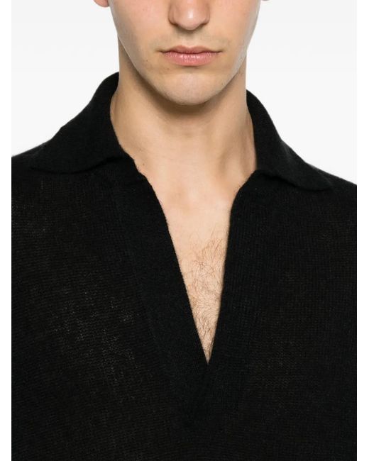 Tom Ford Black Pull À Col V for men