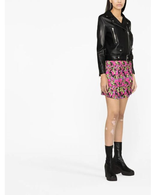 Versace Jeans Couture Red Couture Skirts Purple